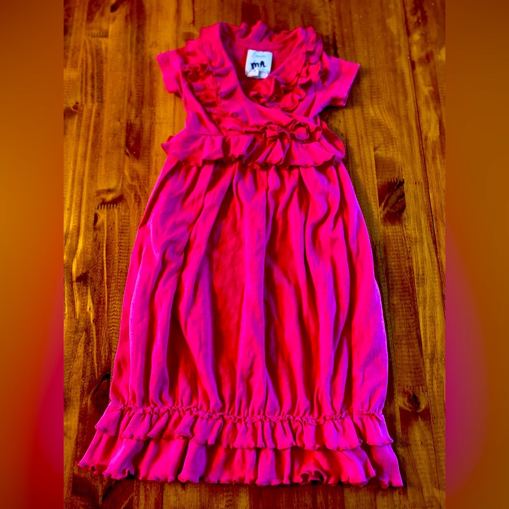 Lemon loves layette/lime pink gown
